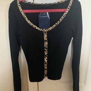 Cheetah Zelly Top Brandy Melville